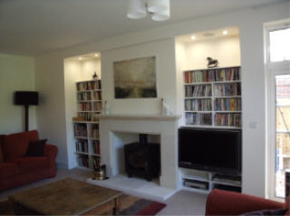 new family house living room